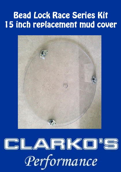 15" Bead Lock Kit - Replacement Mud cover